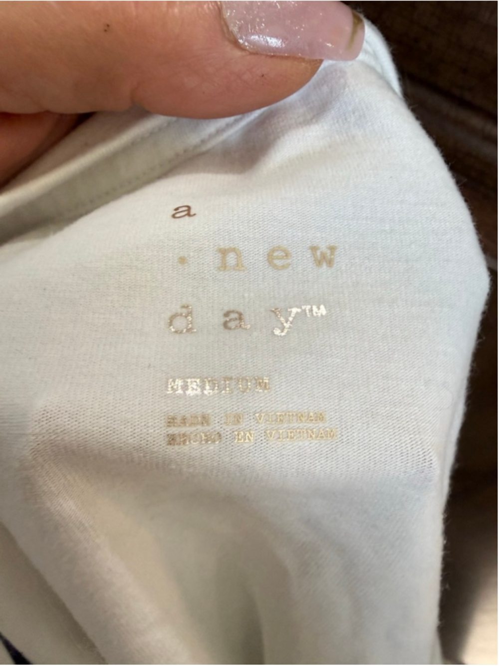 Women's A New Day White V-Neck Tank Top M - Picture 4 of 7